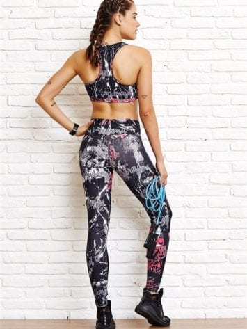 CAJUBRASIL Leggings Outfit 8162-8161 Sexy Workout Clothes
