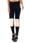L'URV Leggings Wild and Wanted Moto Leggings Black Sexy Workout Tights
