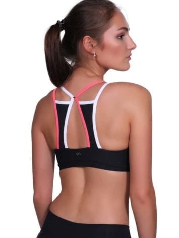 CANOAN  Sports Bra TOP 07771 Black – Sexy Workout Tops