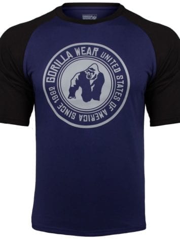 Gorilla Wear Texas T-shirt – Navy-Black