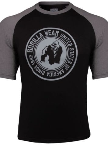 Gorilla Wear Texas T-shirt – gray-Black