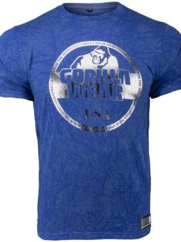 Gorilla Wear Rocklin T-Shirt – blue