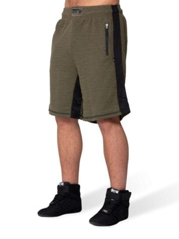 Gorilla Wear Augustine Old School Shorts – Army