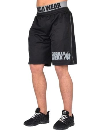 Gorilla Wear California Mesh Shorts Shorts – Black/Gray