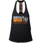 Gorilla Wear Nashville Tank Top - Black/Orange