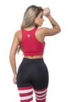 BFB Activewear Tank Top Top Essential Red