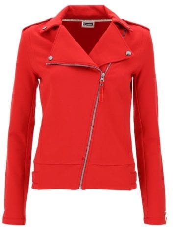 FREDDY WR.UP Jacket Top Millenials – Zipper w/Print – Red