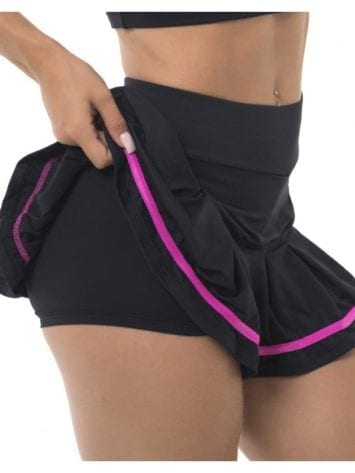 BFB Activewear Skort Juju Short Skirt – Black