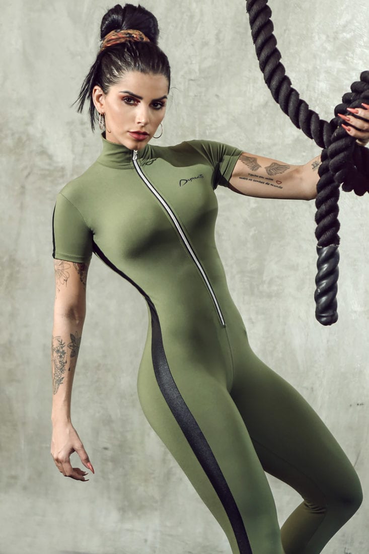 DYNAMITE Jumpsuit ML2095 Panzer Fitness Overalls – One-Piece